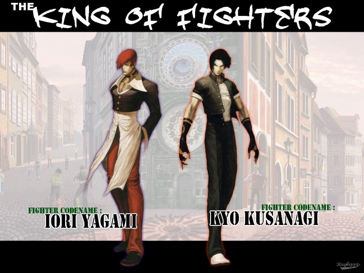 Fonds d'cran Jeux Vido King Of Fighters Kyo & Iori