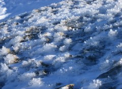 Fonds d'cran Nature Terre de glace dans les Pyrnes