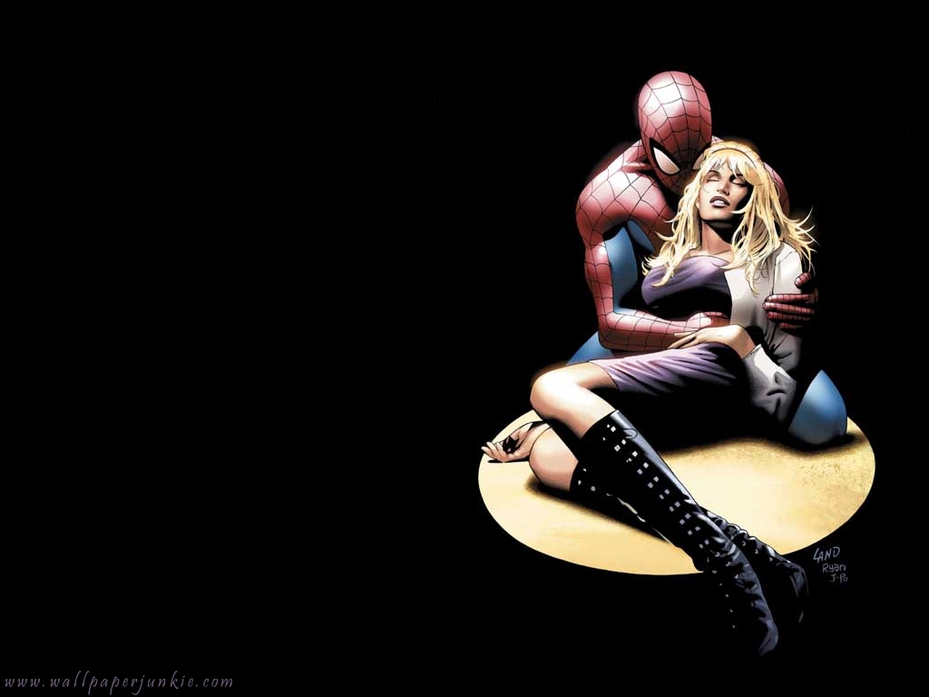 Fonds d'cran Comics et BDs Spider Man Mort de Gwen Stacy