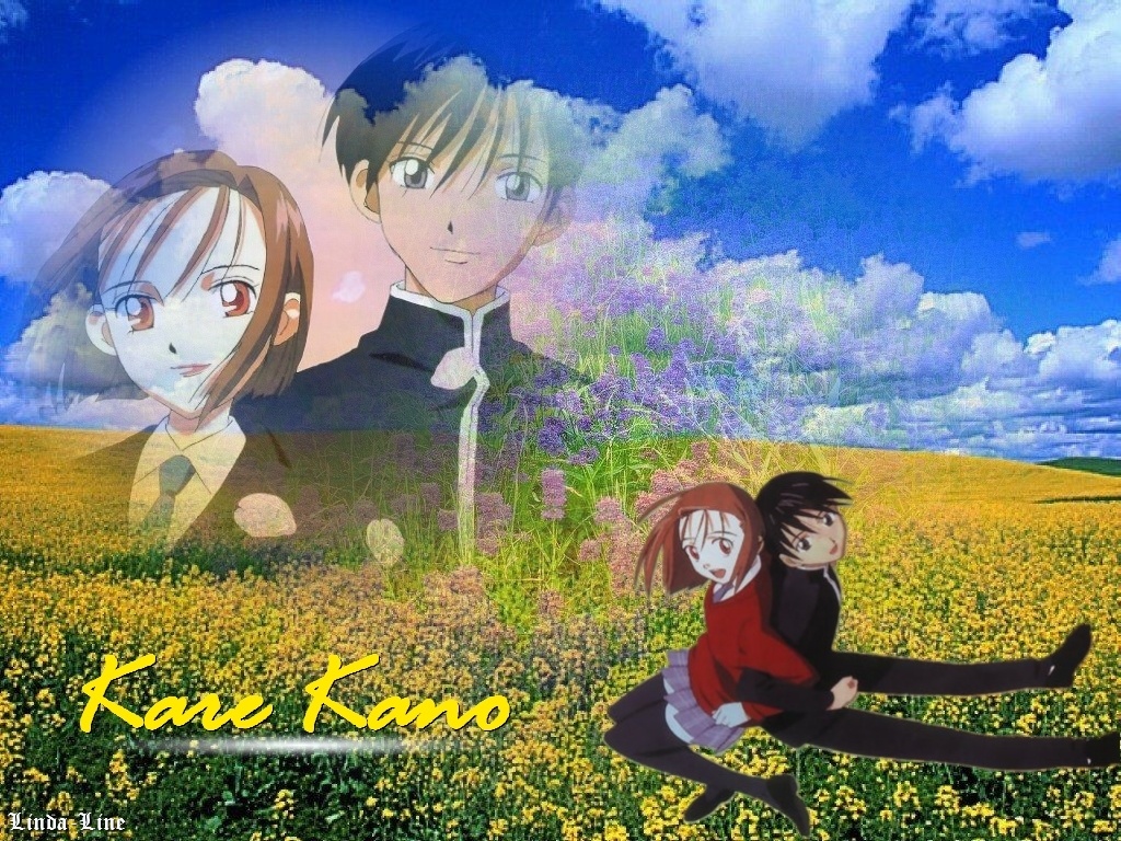 Fonds d'cran Manga Karekano - Elle et Lui The flowerfield