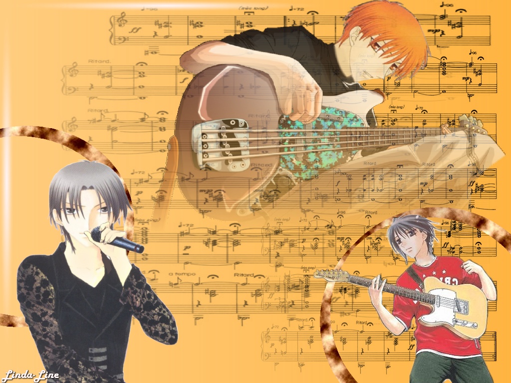 Wallpapers Manga Fruits Basket Fruits Music