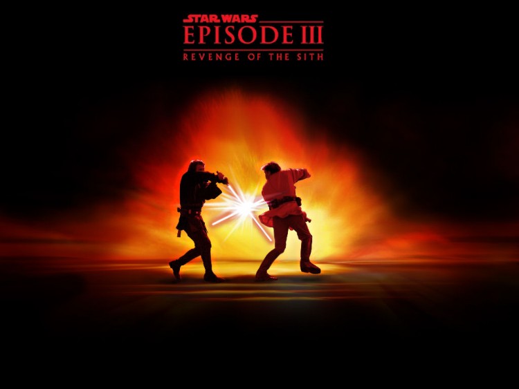 Fonds d'cran Cinma Star Wars III - La Revanche des Sith Combat