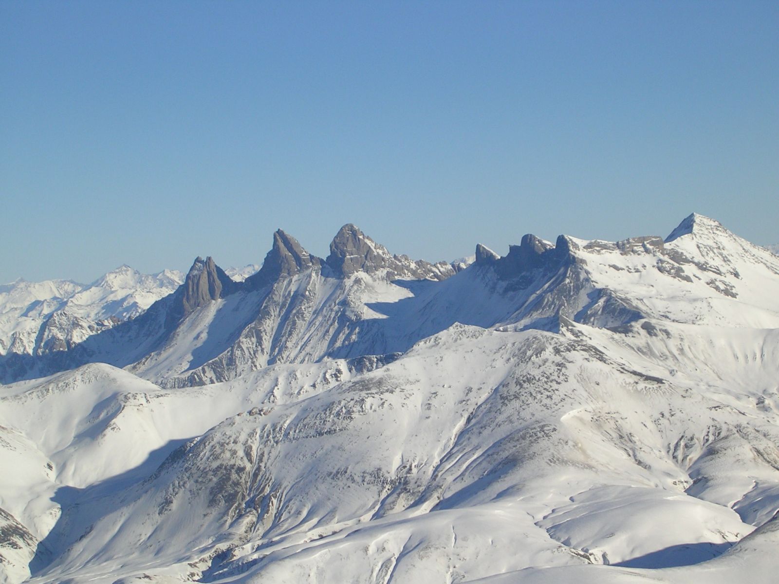 Fonds d'cran Nature Montagnes Aiguilles d'Arves