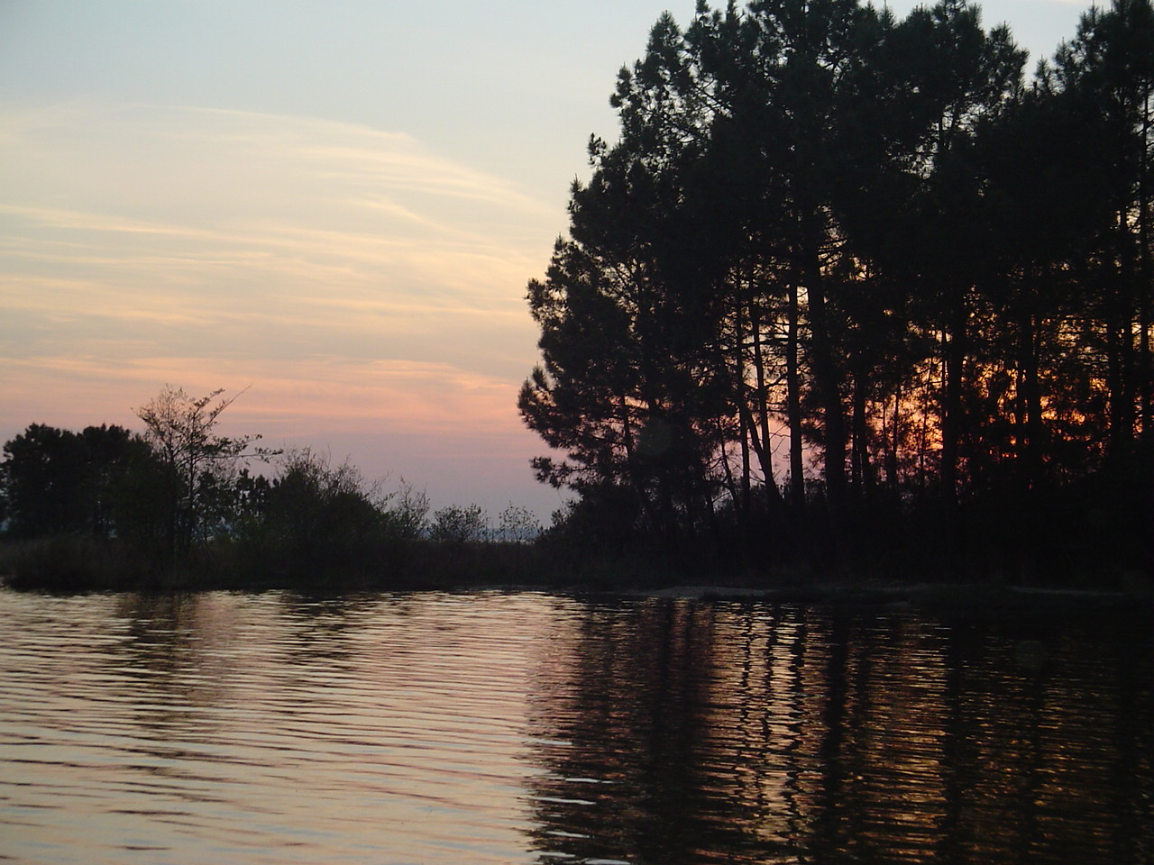 Wallpapers Trips : Europ France > Aquitaine Lac de Sanguinet