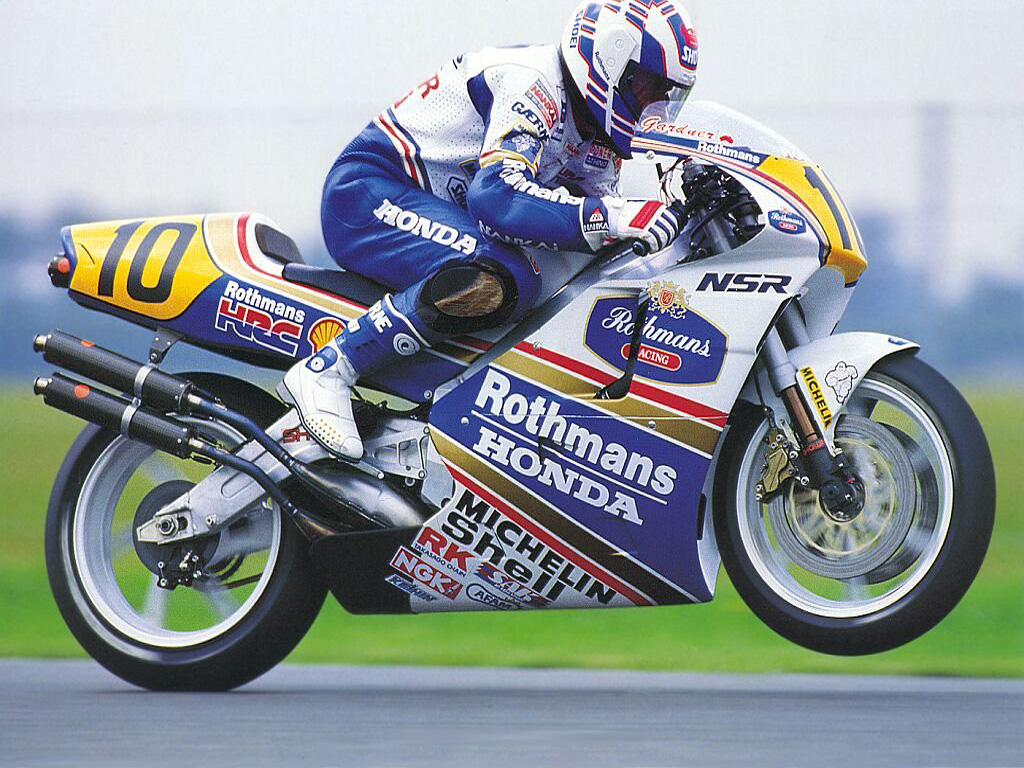 Wallpapers Motorbikes Grand prix Wayne Gardner - Honda NSR 500