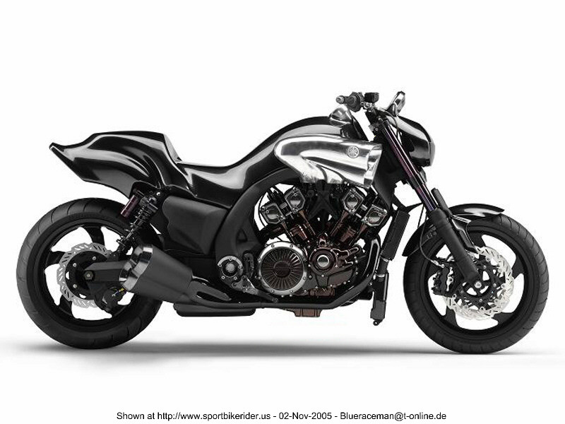 Fonds d'cran Motos Yamaha Yamaha V-Max 2007