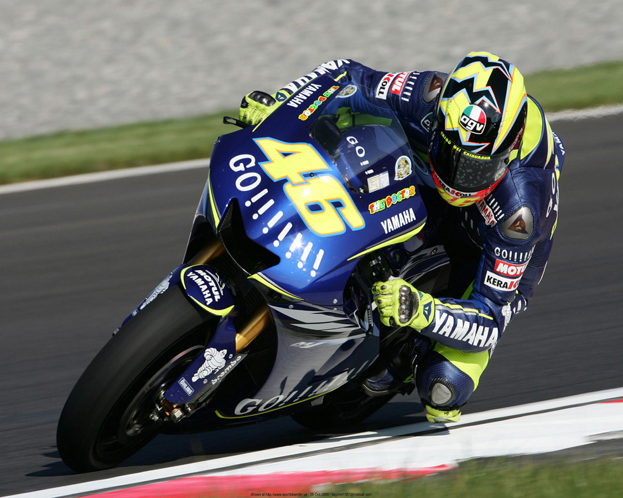 Wallpapers Motorbikes Rossi Valentino Rossi Turkey MotoGP 2005