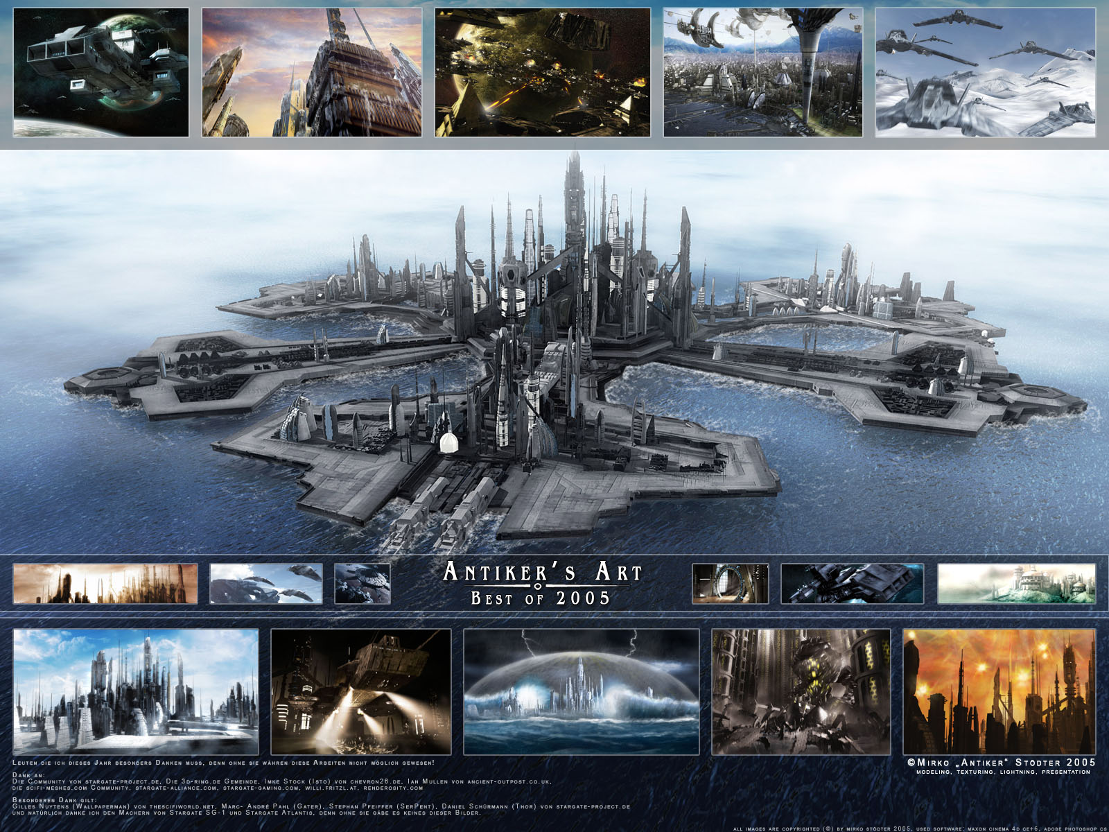 Fonds d'cran Sries TV Stargate Atlantis Atlantis