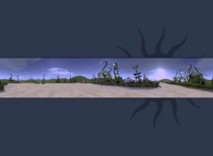 Wallpapers Digital Art StoneTrip Village Panorama