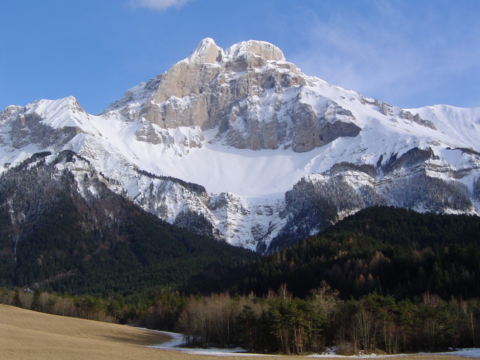 Wallpapers Nature Mountains Grand Ferrand enneig