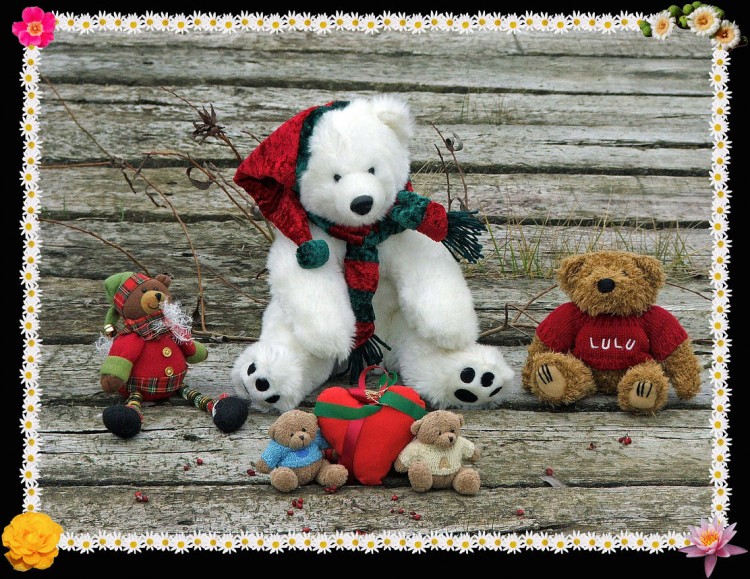 Fonds d'cran Objets Peluches Le clan Lulu...