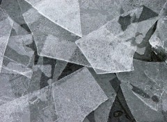 Wallpapers Nature Saison du gel : Puzzle sur glace