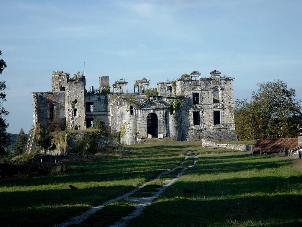 Fonds d'cran Constructions et architecture Chteaux - Palais Chateau de Bidache (64)