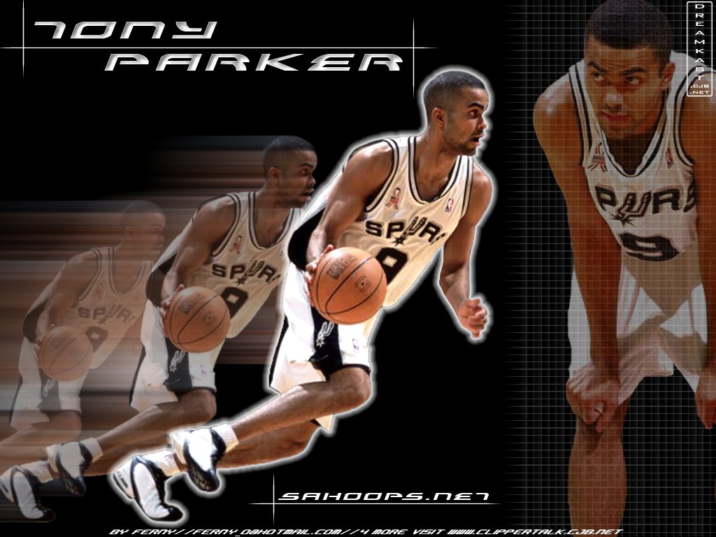 Fonds d'cran Sports - Loisirs Basketball Tony Parker 1