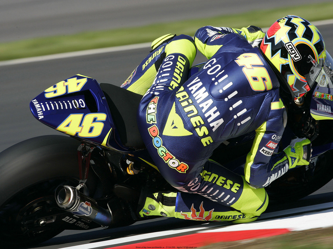 Wallpapers Motorbikes Rossi Valentino Rossi - Turkey MotoGP 2005