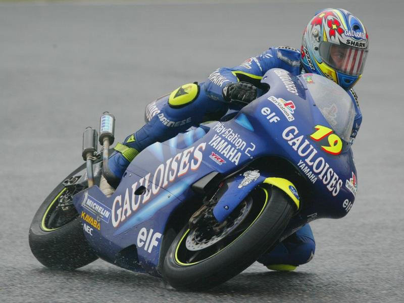 Wallpapers Motorbikes Grand prix Olivier Jacque - Yamaha YZR500