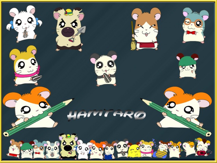 Fonds d'cran Dessins Anims Hamtaro hamtaro