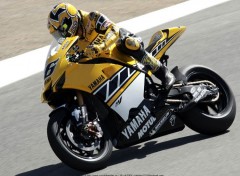 Fonds d'cran Motos Valentino Rossi - Laguna Seca MotoGP 2005