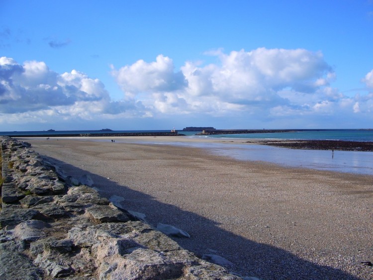 Fonds d'cran Nature Mers - Ocans - Plages plage Collignon TOURLAVILLE