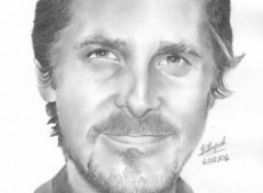 Wallpapers Art - Pencil Christian Bale