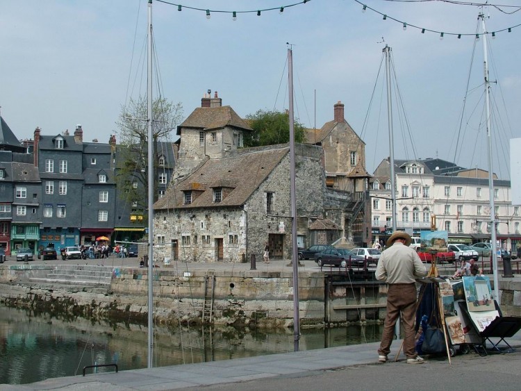 Fonds d'cran Voyages : Europe France > Normandie Le port d'Honfleur