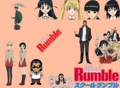 Fonds d'cran Manga School rumble saison 1