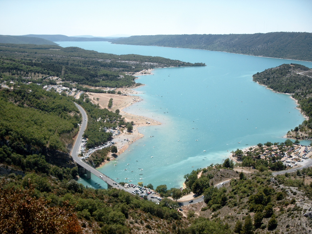 Fonds d'cran Voyages : Europe France > Provence-Alpes-Cte d'Azur Lac de Sainte Croix (Var)