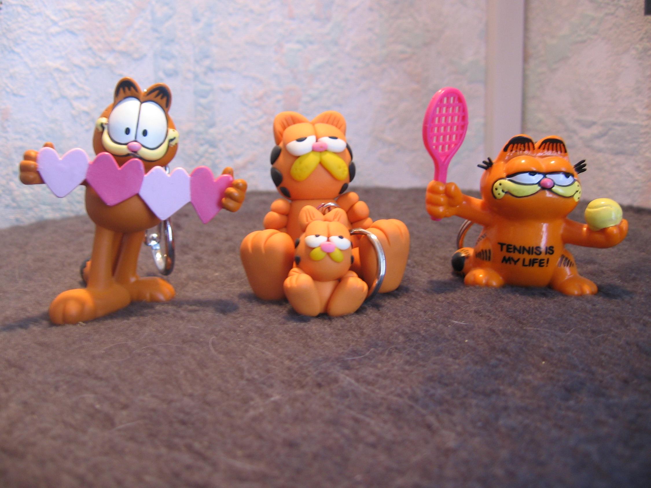 Fonds d'cran Objets Dcoration Miniatures Garfield