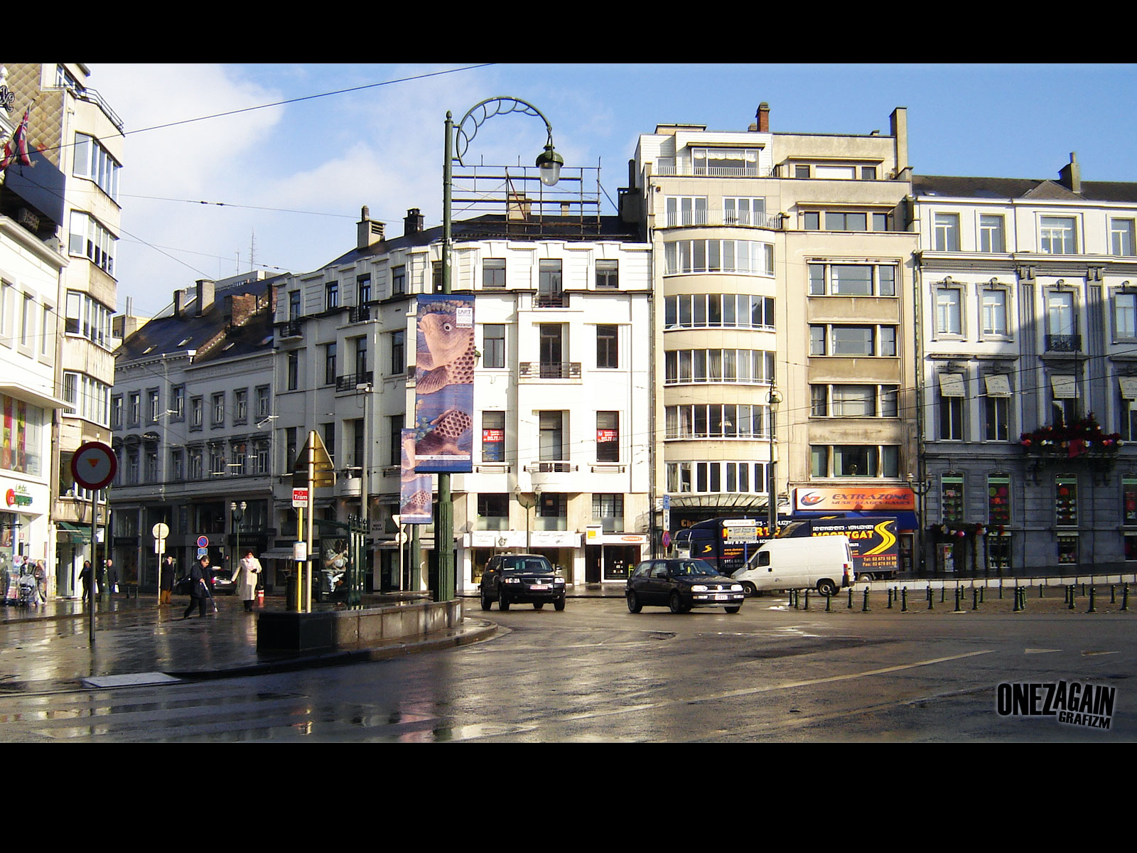 Wallpapers Trips : Europ Belgium BXL-Place.Stephanie