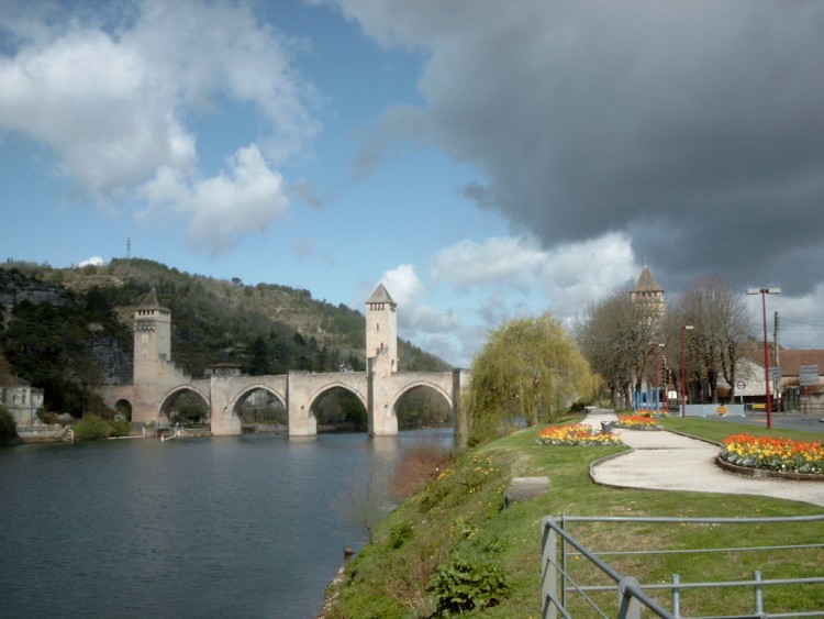 Wallpapers Constructions and architecture Bridges - Aqueduct Pont Valentr de Cahors (Lot)