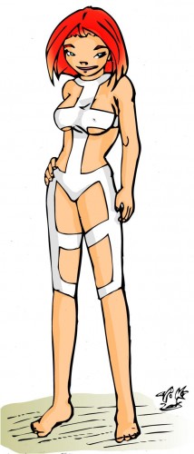 Wallpapers Digital Art Characters leeloo