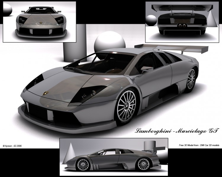 Fonds d'cran Voitures Lamborghini Murcielago GT