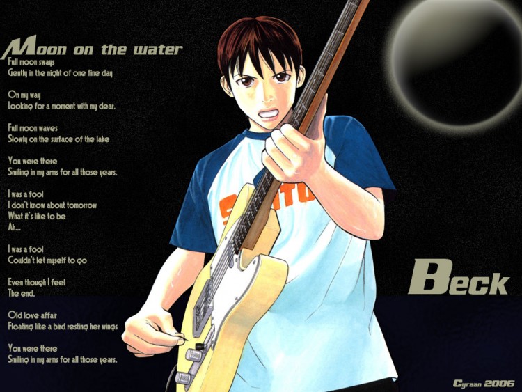 Fonds d'cran Manga Beck Moon On The Water