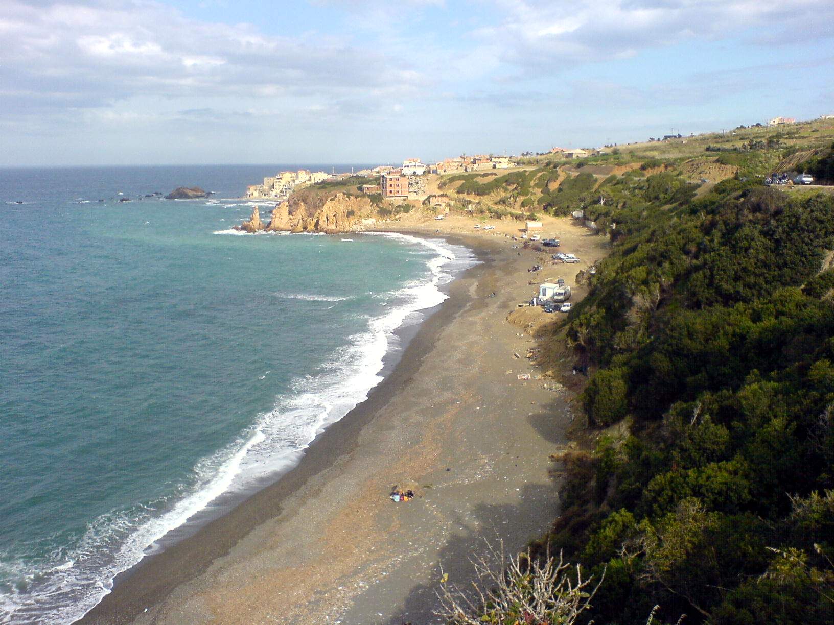 Wallpapers Trips : Africa Algeria plage bleu