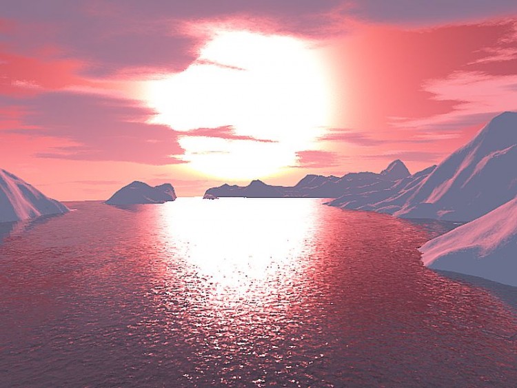 Wallpapers Digital Art 3D - Terragen debut de ciel