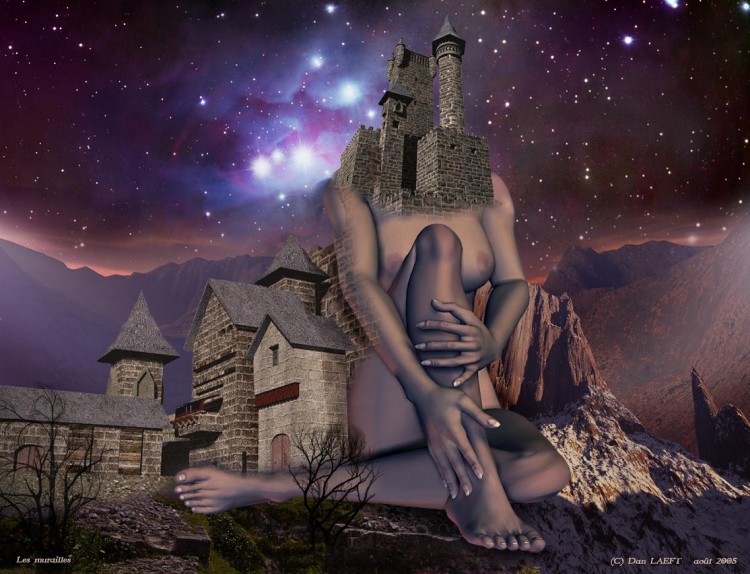 Wallpapers Digital Art Surrealism - Symbolism - Onirism Les murailles