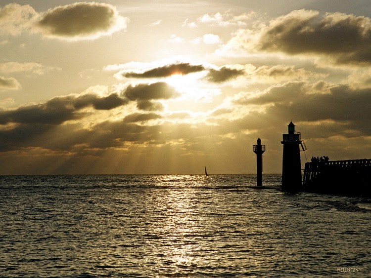 Fonds d'cran Nature Couchers et levers de Soleil Capbreton