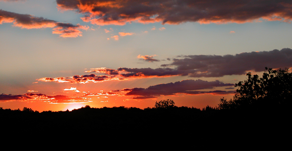 Fonds d'cran Nature Couchers et levers de Soleil Coucher de soleil - t 2005