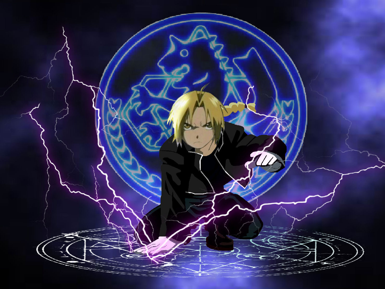 Fonds d'cran Manga Full Metal Alchemist transmutation