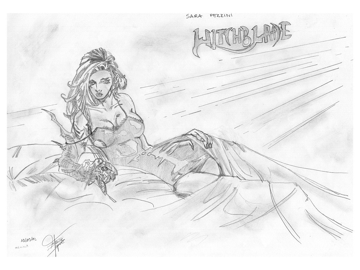 Fonds d'cran Art - Crayon BDs - Comics Witchblade