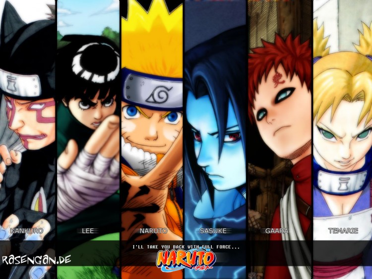 Fonds d'cran Manga Naruto group's naruto