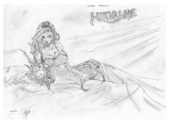 Fonds d'cran Art - Crayon Witchblade