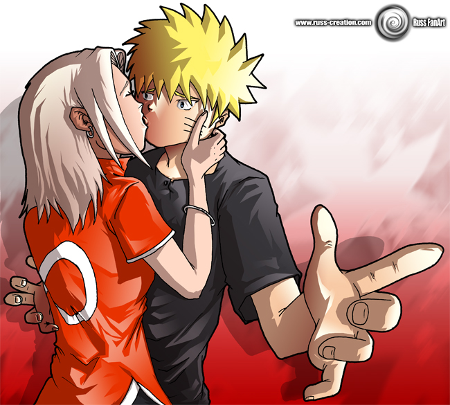 Fonds d'cran Art - Numrique Manga Naruto sakura le baiser