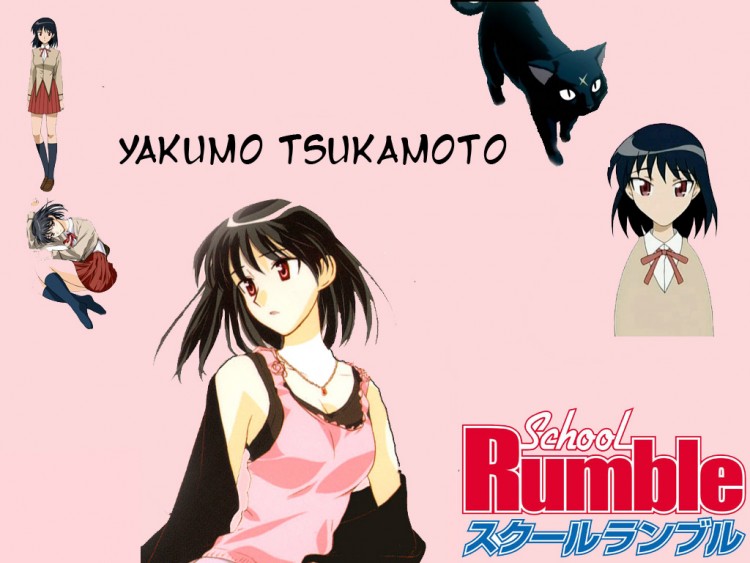 Fonds d'cran Manga School Rumble yakumo tsukamoto