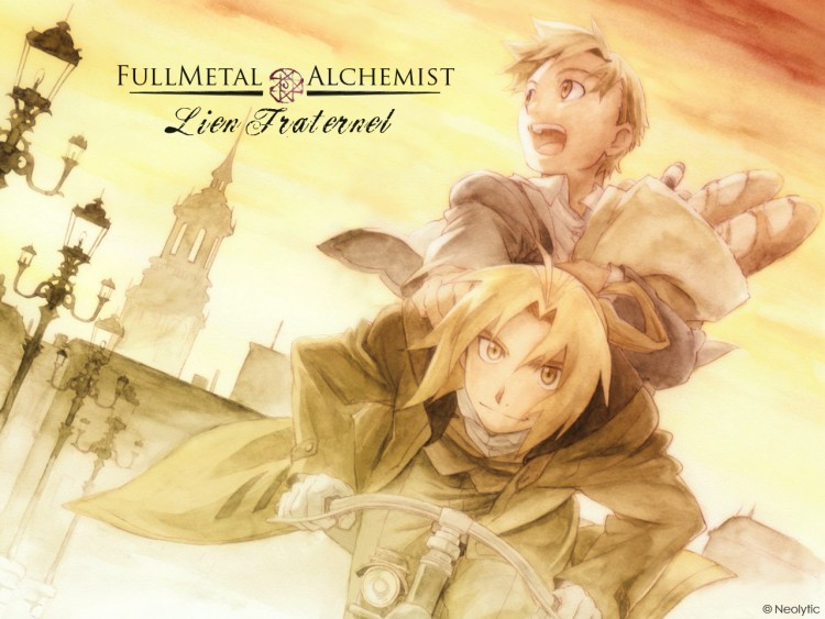 Wallpapers Manga Full Metal Alchemist Lien Fraternel