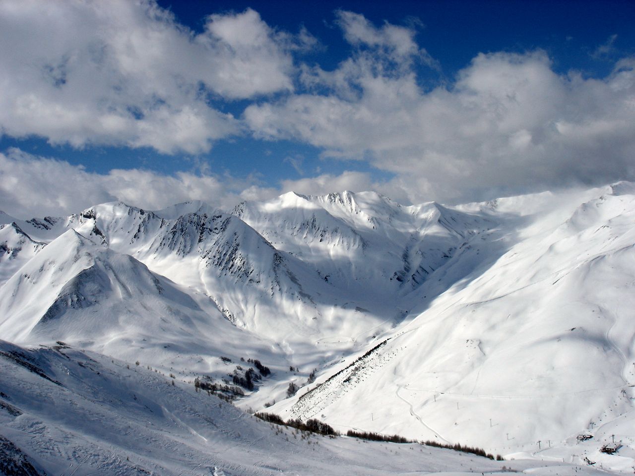 Fonds d'cran Nature Montagnes Vallon de Sestriere