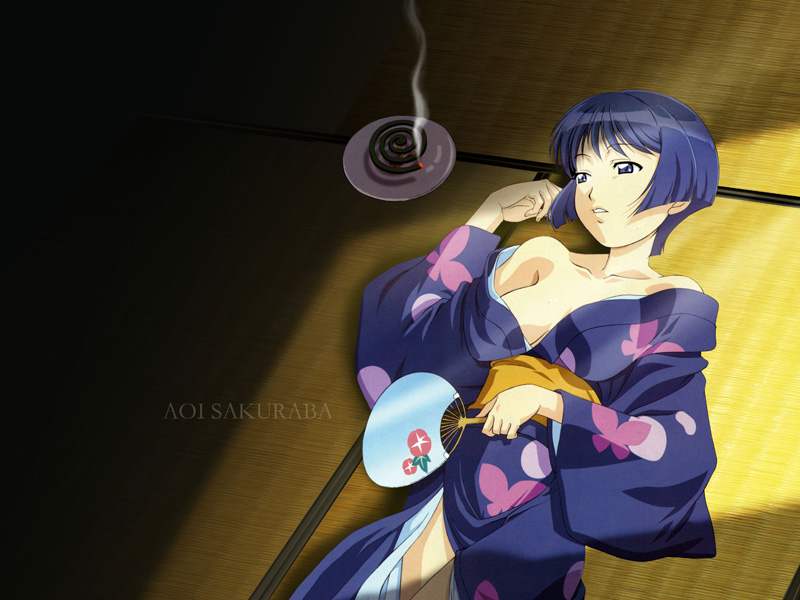 Wallpapers Manga Ai Yori Aoshi aoi