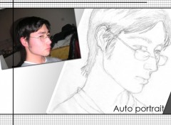 Wallpapers Art - Pencil Auto portrait