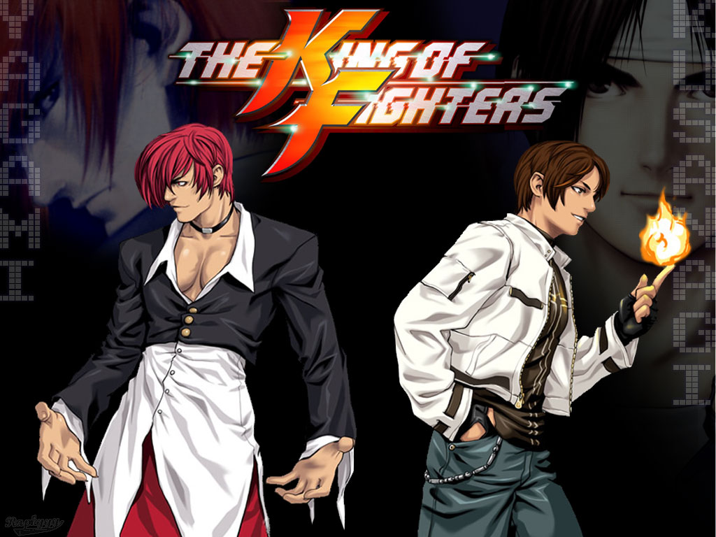 Fonds d'cran Jeux Vido King Of Fighters Yagami & Kusanagi