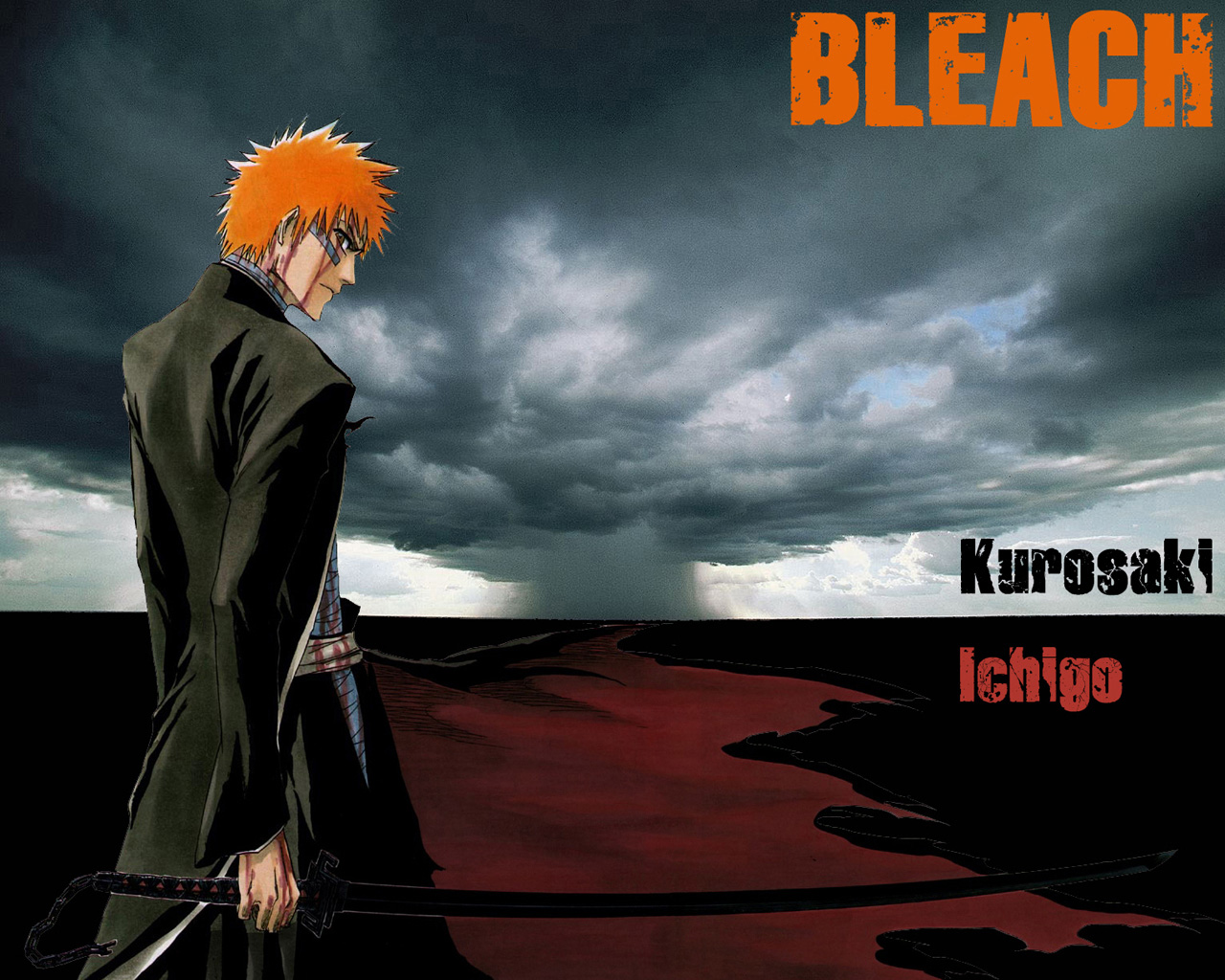 Fonds d'cran Manga Bleach ichigo go go!!!